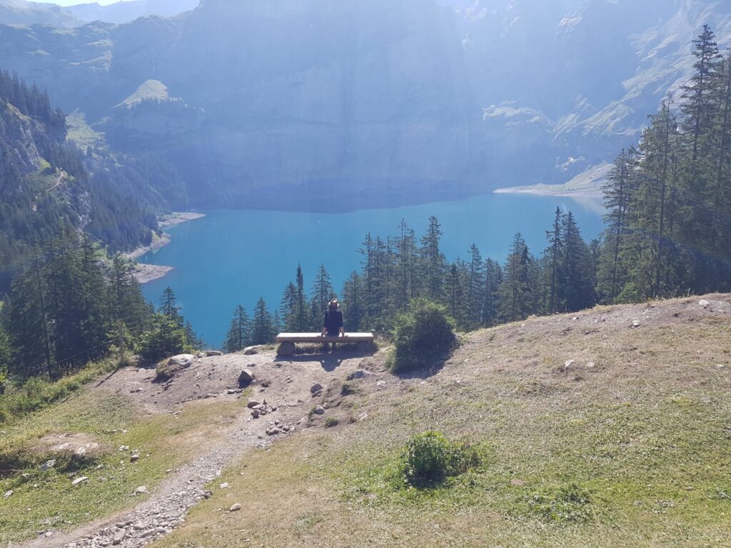 Clémentine lac d'Oeschinensee