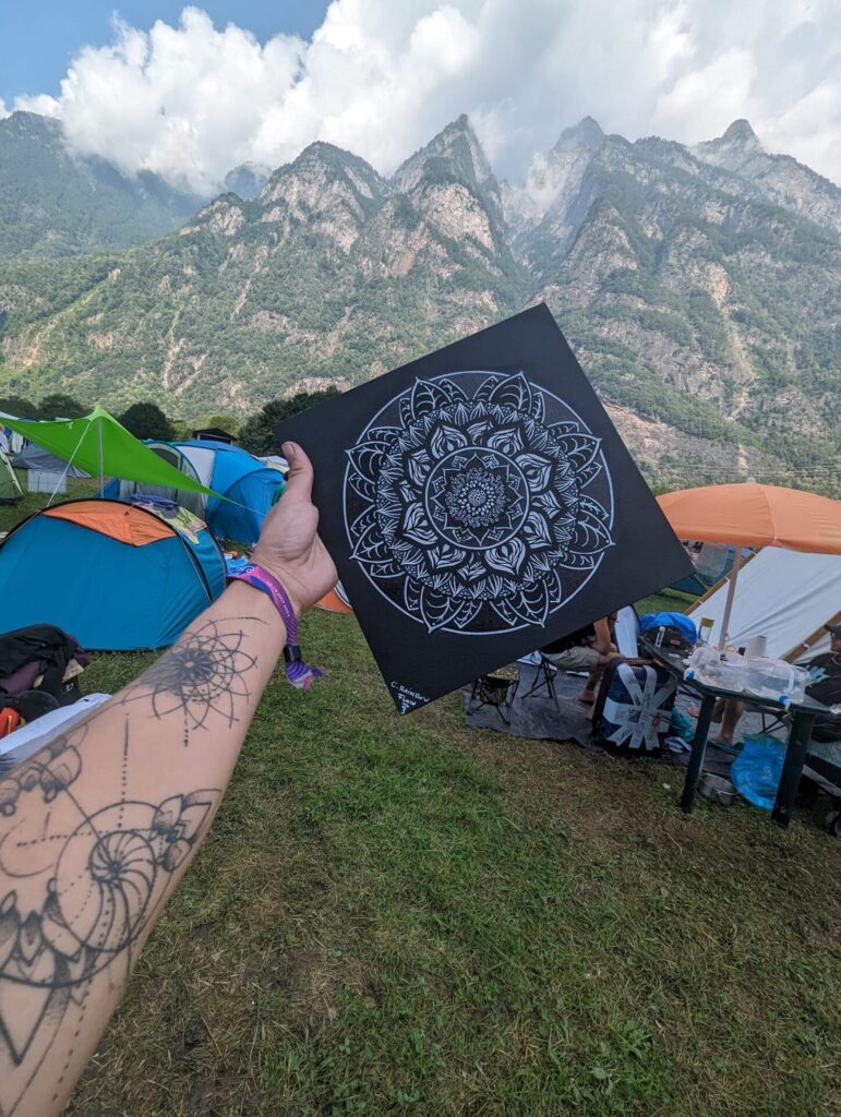 Mandala flower Shankra 2023