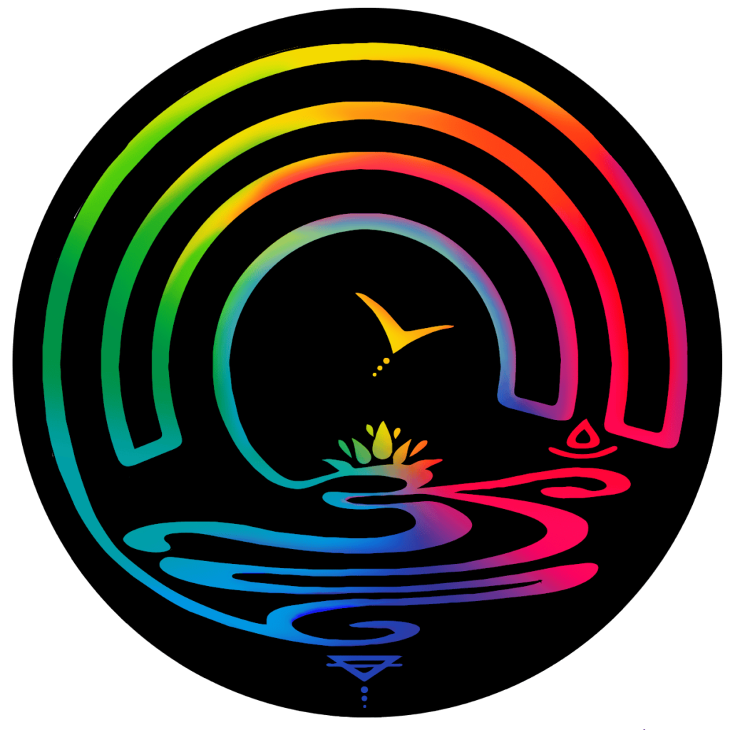 Logo Clémentine Rainbow Flow