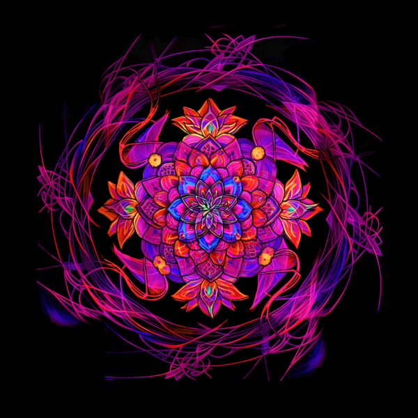 Growned Grounded Love , édition spéciale, version rose | Clémentine Rainbow Flow