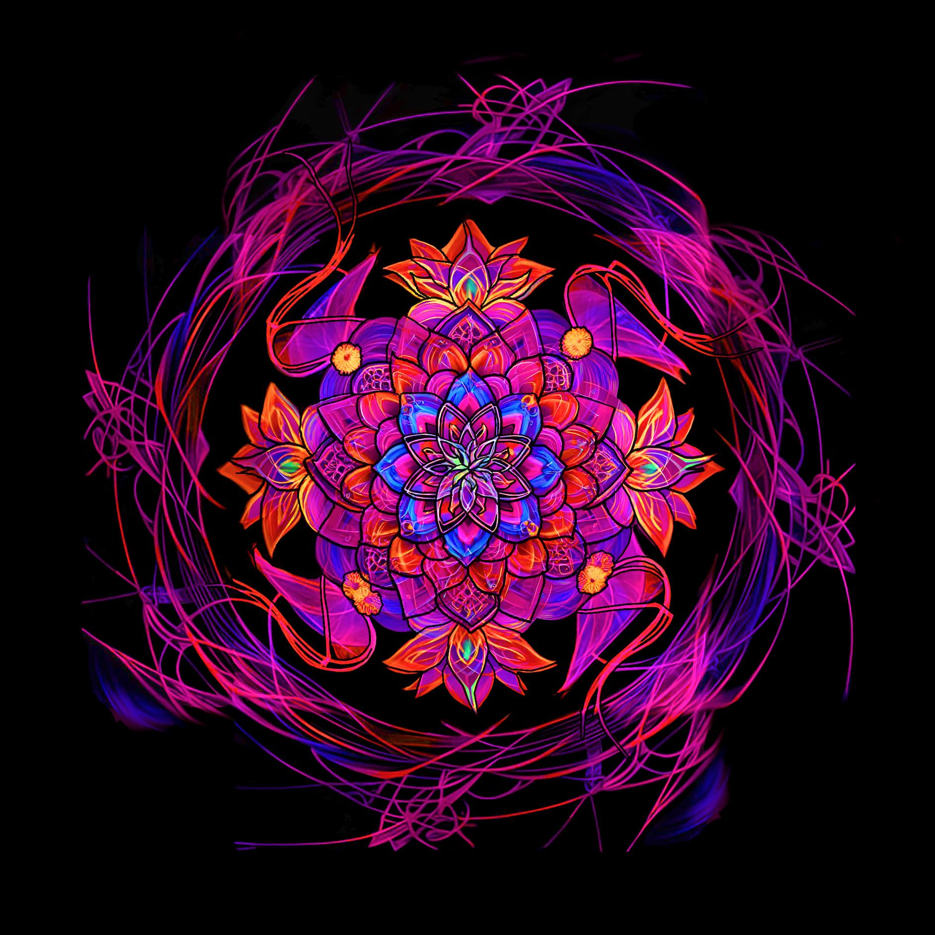 Growned Grounded Love , édition spéciale, version rose | Clémentine Rainbow Flow