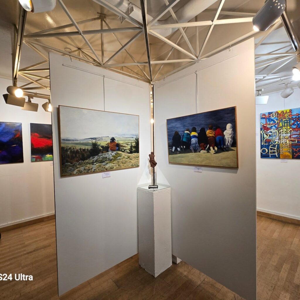Vue d’ensemble de l’exposition Rainbow Flow, Salon d’Hiver AEAF 2026, Galerie Thuillier, Paris
