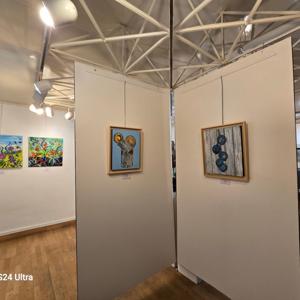 Vue d’ensemble de l’exposition Rainbow Flow, Salon d’Hiver AEAF 2026, Galerie Thuillier, Paris