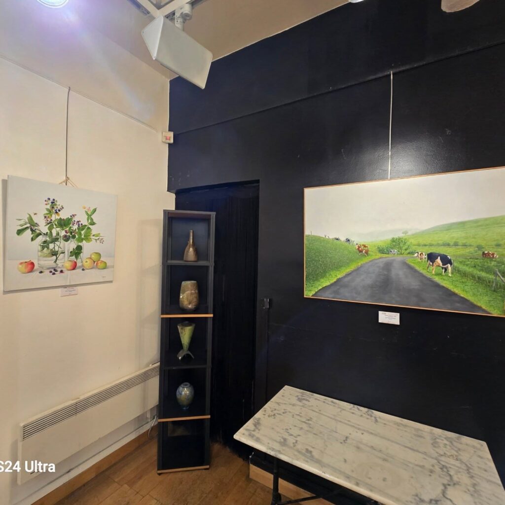 Vue d’ensemble de l’exposition Rainbow Flow, Salon d’Hiver AEAF 2026, Galerie Thuillier, Paris