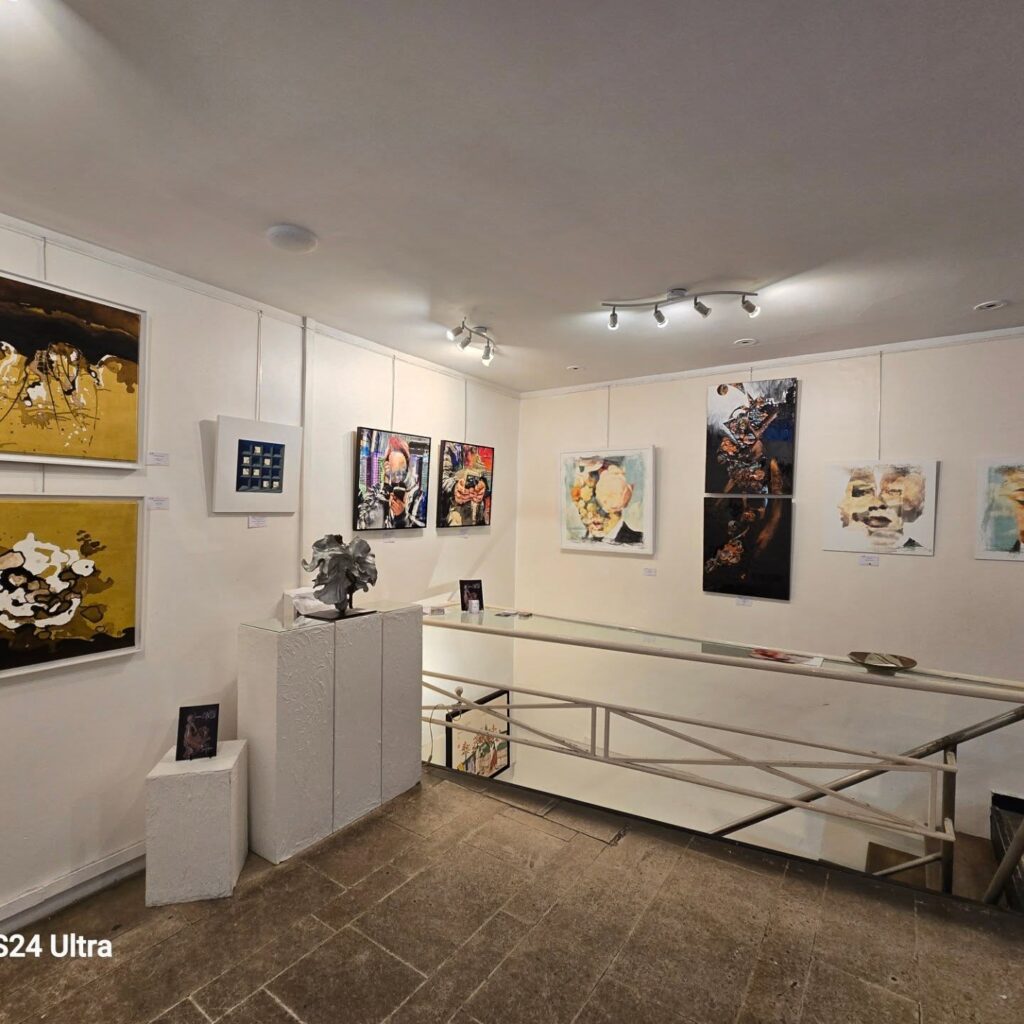 Vue d’ensemble de l’exposition Rainbow Flow, Salon d’Hiver AEAF 2026, Galerie Thuillier, Paris